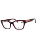 603 - DARK RED/Clear demo lens