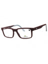 603 - DARK RED/Clear demo lens