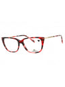 615 - HAVANA RED/Clear demo lens