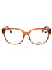 232 - TRANSPARENT CARAMEL/Clear demo lens
