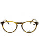275 - STRIPED KHAKI/Clear demo lens