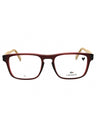 601 - TRANSPARENT BURGUNDY/Clear demo lens