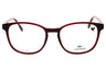 601 - TRANSPARENT BURGUNDY/clear demo lens