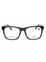028 - TRANSPARENT DARK GREY/Clear demo lens