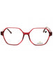 601 - TRANSPARENT BURGUNDY/clear demo lens