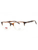 0EX4 00 - BROWN HORN /Clear demo lens