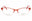 0G1C 00 - Matte Red Gold / Clear Lens