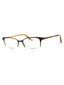 0UFM 00 - MTBRW GLD/Clear demo lens