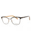 0UFM 00 - Matte Brown Gold/Clear demo lens