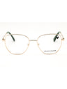 714 - GOLD/clear demo lens