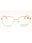 770 - ROSE GOLD/clear demo lens