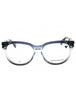 400 - GRADIENT BLUE/Clear demo lens