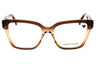 200 - GRADIENT BROWN/clear demo lens