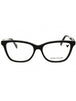 001 - BLACK/clear demo lens