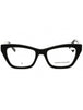 001 - BLACK/clear demo lens