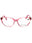 651 - TEXTURED PINK/Clear demo lens