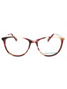BUR - Burgundy / clear demo lens