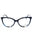0BLU - Blue / Clear Lens