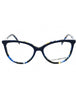 0BLU - Blue / Clear Lens