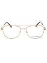 0MGO - Matte Gold / Clear Lens