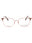 0RSG - ROSE GOLD / clear demo lens