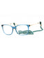 0YRQ 00 - BLUE BEIGE/Clear demo lens