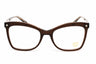 210 - BROWN/Clear demo lens