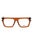 045 - shiny light brown/Clear demo lens