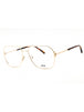 032 - Shiny Pale Gold / Dark Havana/Clear demo lens