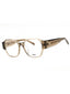 057 - Shiny Beige/Clear demo lens