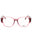 072 - Shiny Light Pink/Clear demo lens