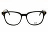 001 - shiny black/clear demo lens