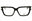 001 - shiny black/clear demo lens
