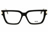 001 - shiny black/clear demo lens