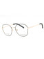 02M2 00 - Black Gold/Clear demo lens