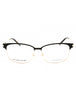 02M2 00 - BLK GOLD B/Clear demo lens