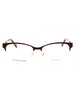 0LHF 00 - Burgundy/Clear demo lens