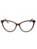 07QY 00 - GREY BURGUNDY/Clear demo lens