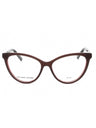 07QY 00 - GREY BURGUNDY/Clear demo lens