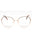 001Q 00 - GOLD BROWN/Clear demo lens