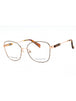 001Q 00 - Brown/Gold/Clear demo lens