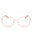 0BKU 00 - Gold Nude / Clear Lens