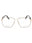 001Q 00 - GOLD BROWN / Clear demo lens
