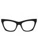 080S 00 - BLACK WHITE/Clear demo lens