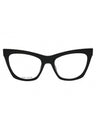 080S 00 - BLACK WHITE/Clear demo lens