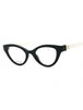 080S 00 - BLACK WHTE/Clear demo lens