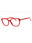 0C9A 00 - RED/clear demo lens