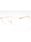 733 - Peach / Clear Lens