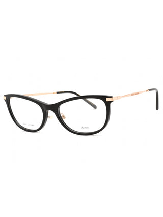 Marc Jacobs MARC 668/G oval eyeglasses in black, featuring clear lenses and a sleek, modern design.