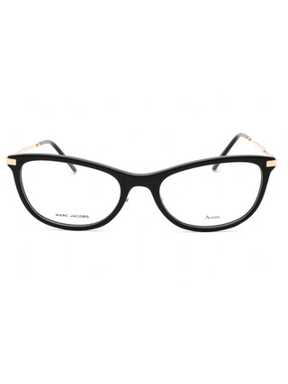 Marc Jacobs MARC 668/G oval eyeglasses with a clear, full-rim acetate frame.